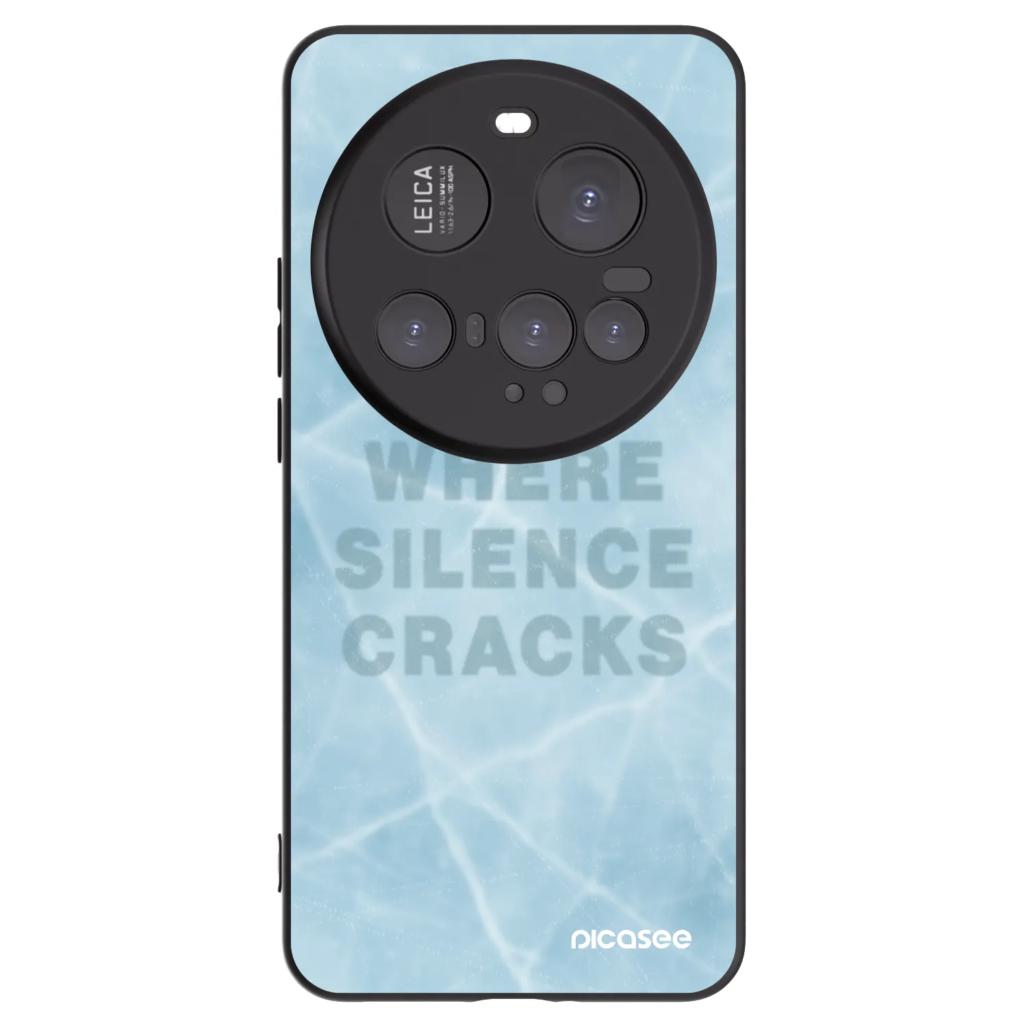 Picasee silikónový čierny obal pre Xiaomi 15 Ultra - SILENCE
