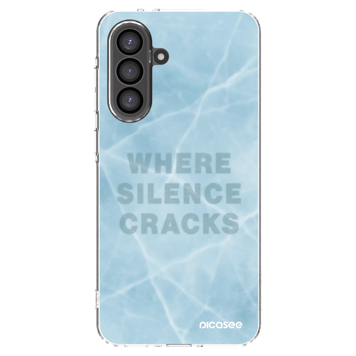 Picasee silikónový prehľadný obal pre Samsung Galaxy A56 5G A566B - SILENCE
