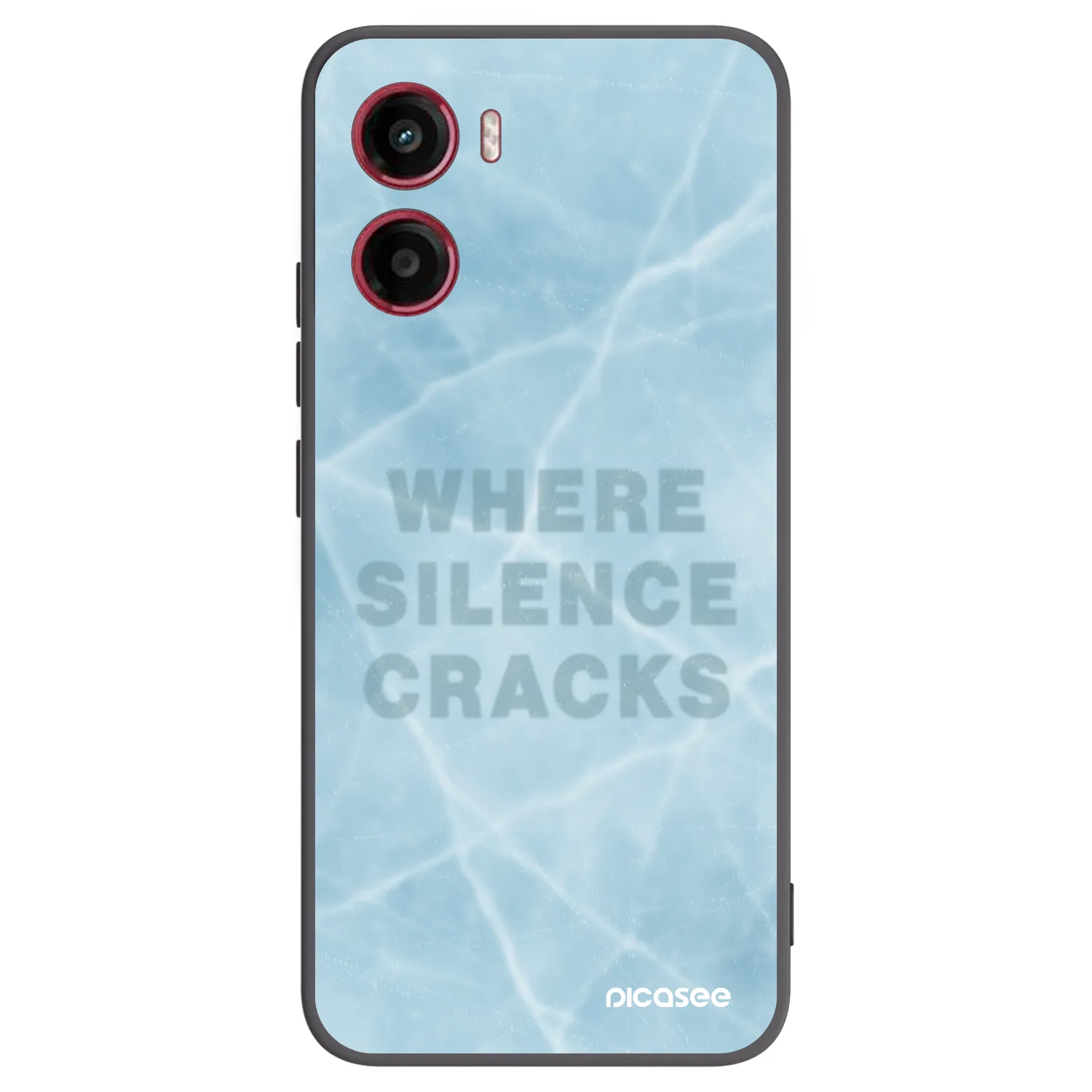Picasee silikónový čierny obal pre Motorola Moto G05 - SILENCE