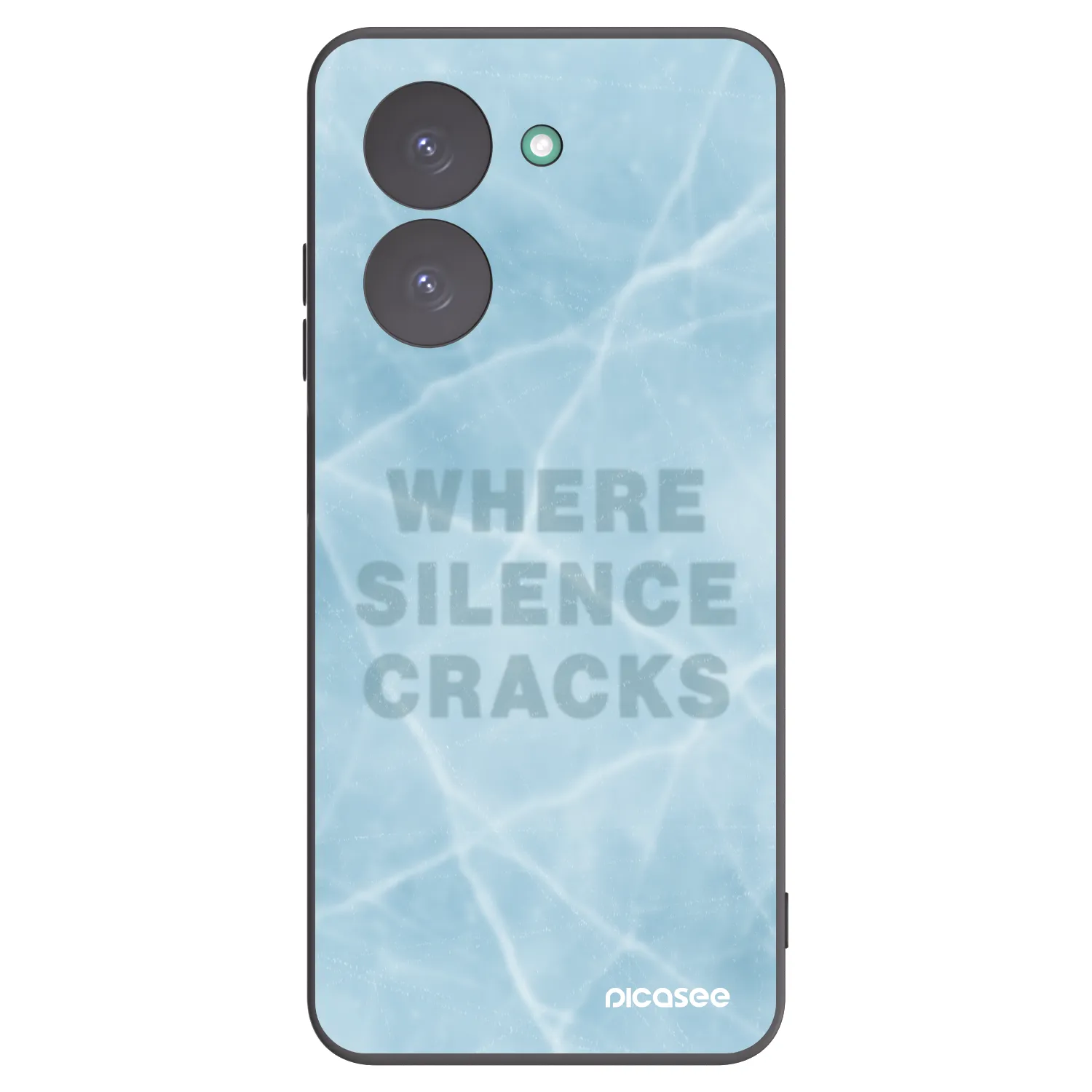Picasee silikónový čierny obal pre Xiaomi Redmi A5 - SILENCE