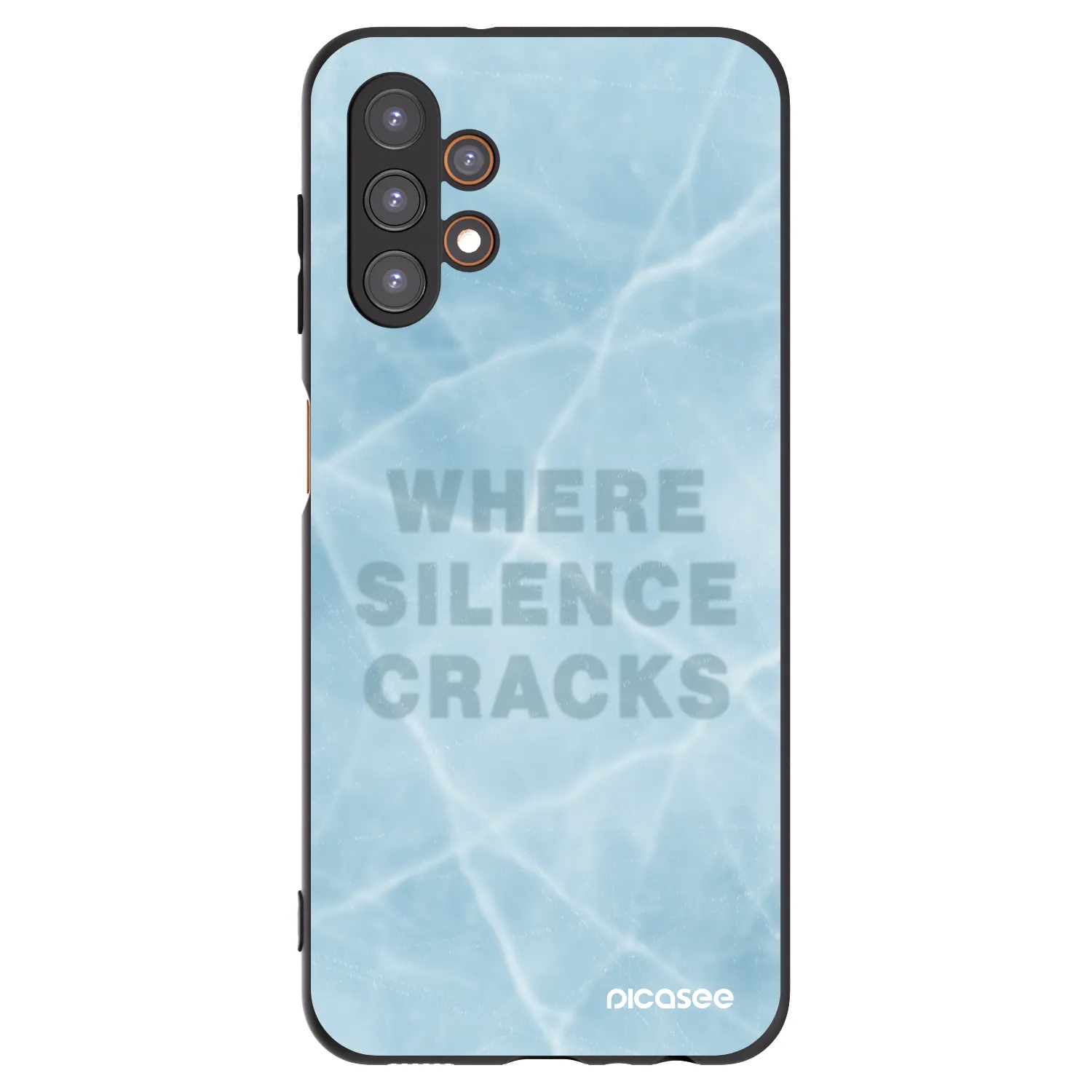 Picasee silikónový čierny obal pre Samsung Galaxy A13 5G - SILENCE