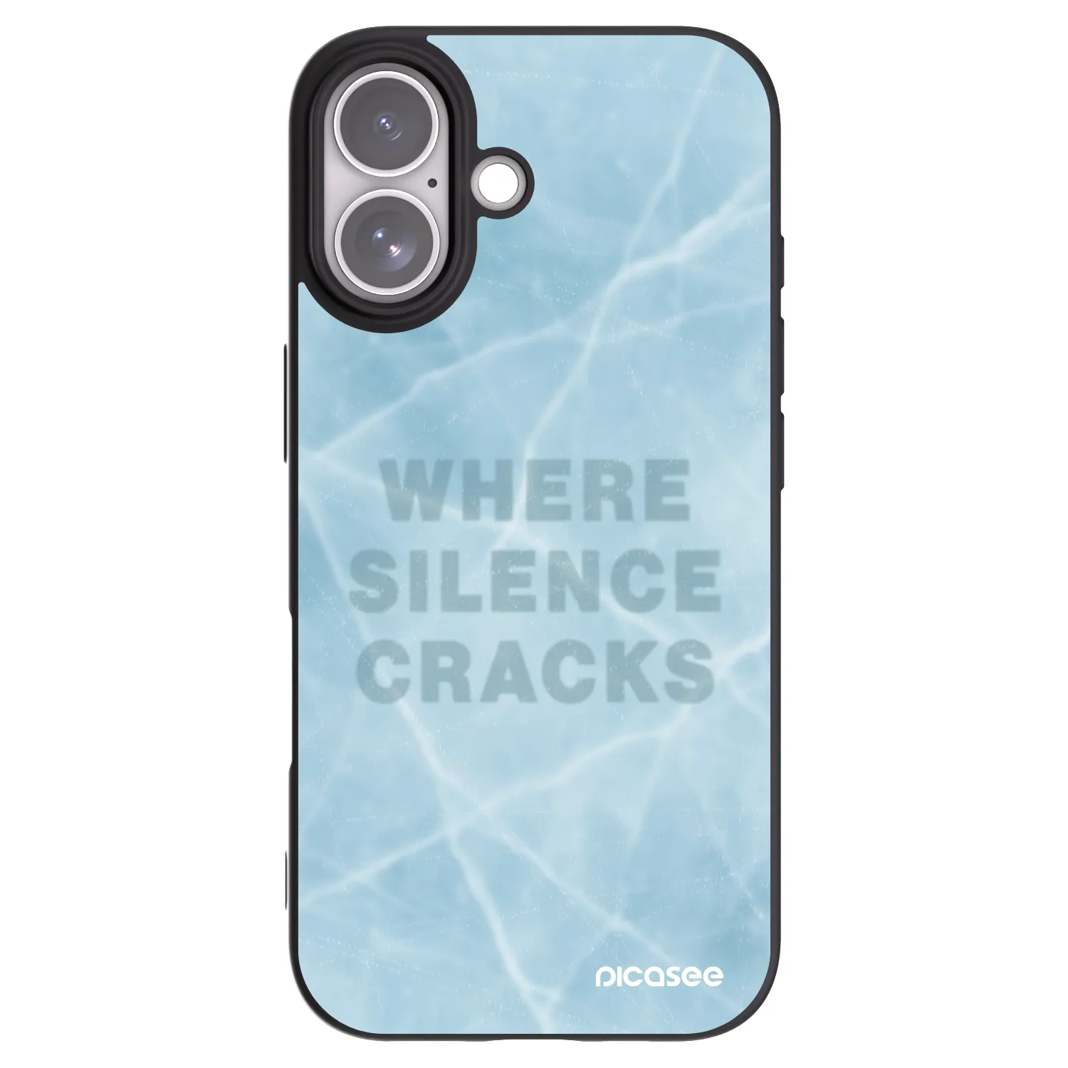 Picasee silikónový čierny obal pre Apple iPhone 17 - SILENCE