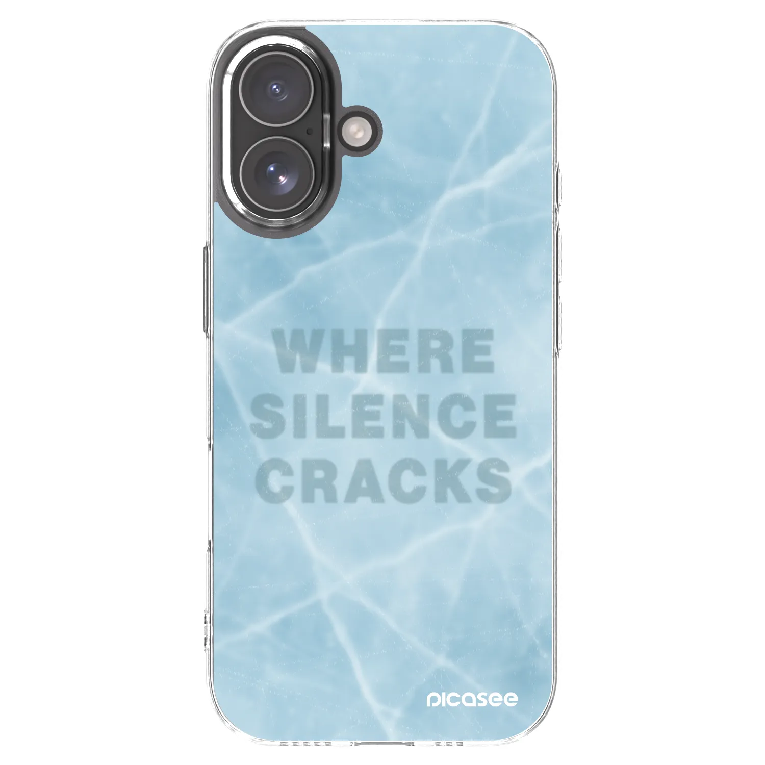 Picasee silikónový prehľadný obal pre Apple iPhone 17 - SILENCE