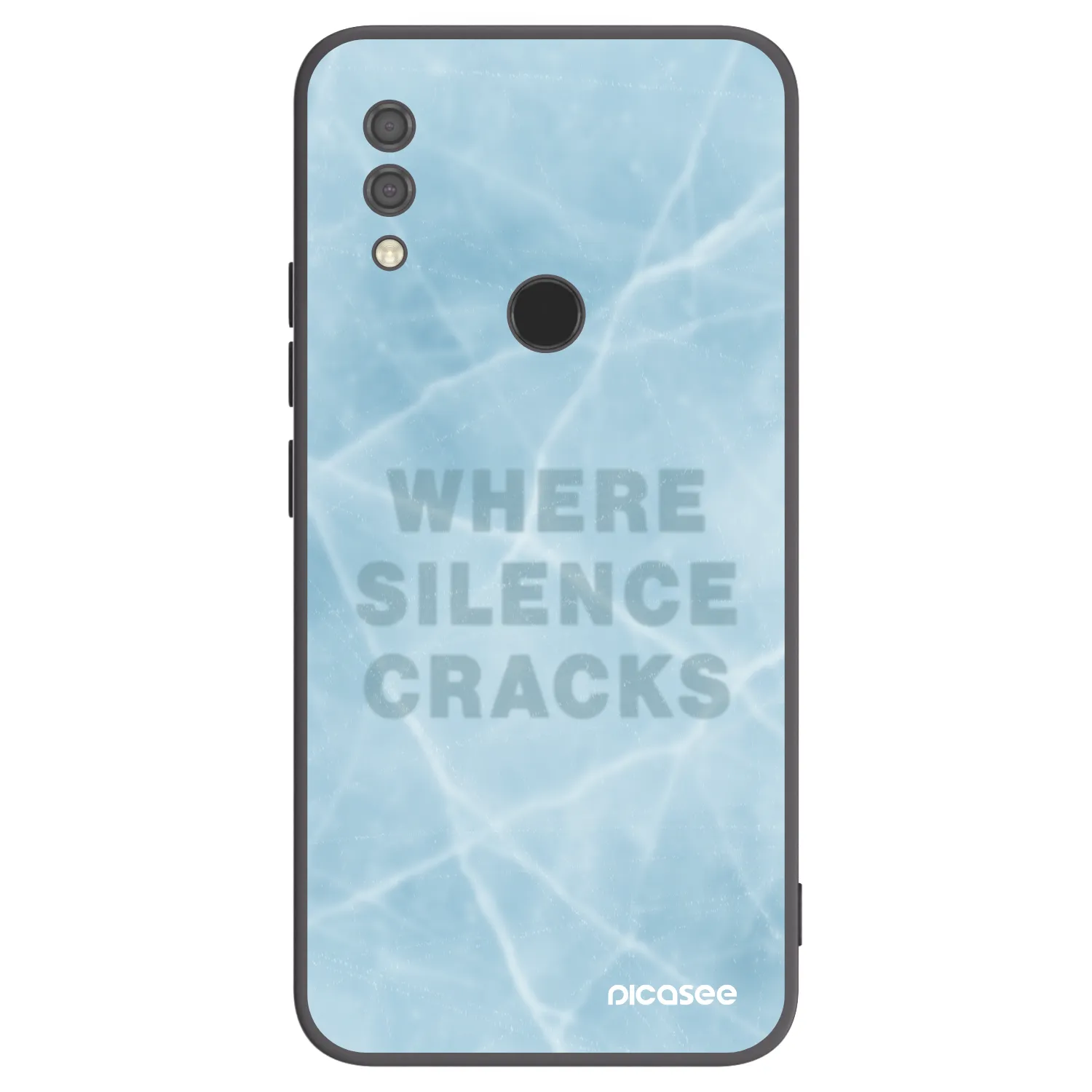 Picasee silikónový čierny obal pre Xiaomi Redmi 7 - SILENCE