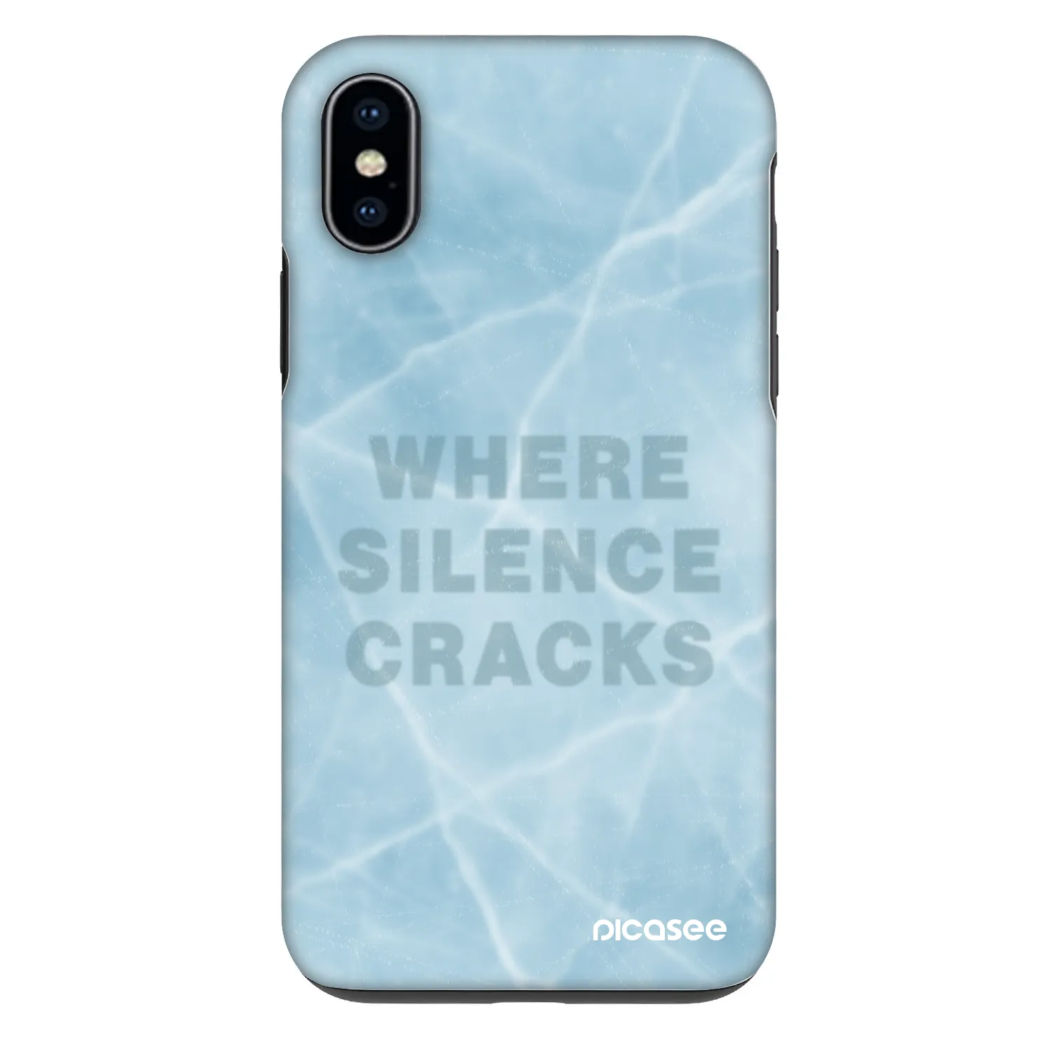 Fashion Case pre Apple iPhone X/XS - SILENCE