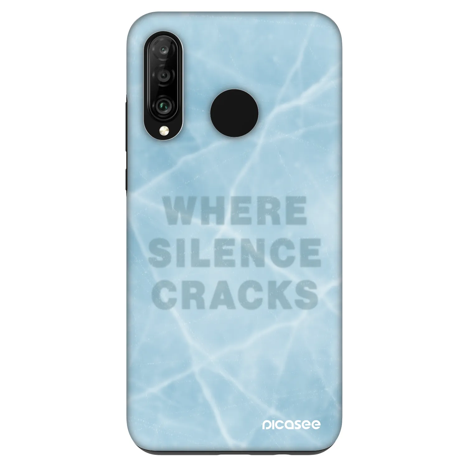 Picasee Fashion Case pre Huawei P30 Lite - SILENCE