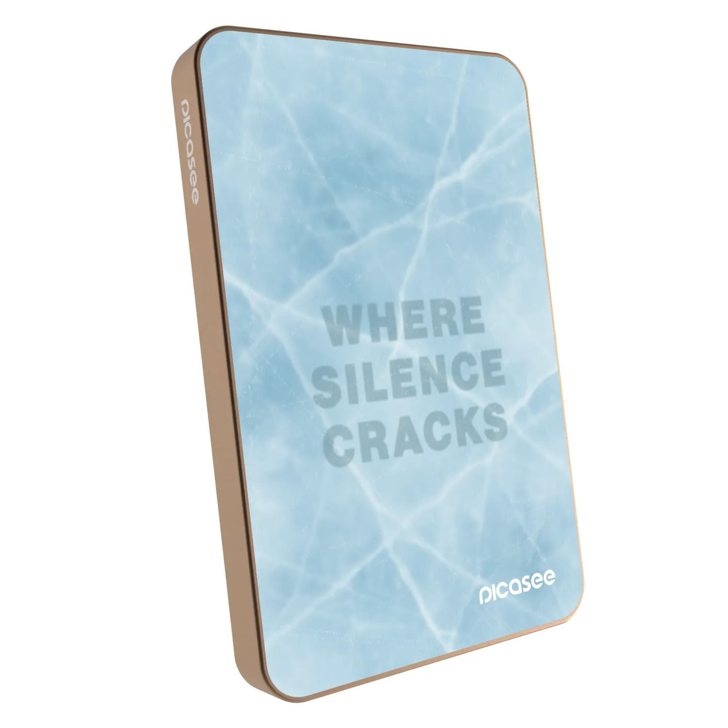 Picasee Powerbanka s MagSafe 5 000 mAh Zlatá - SILENCE