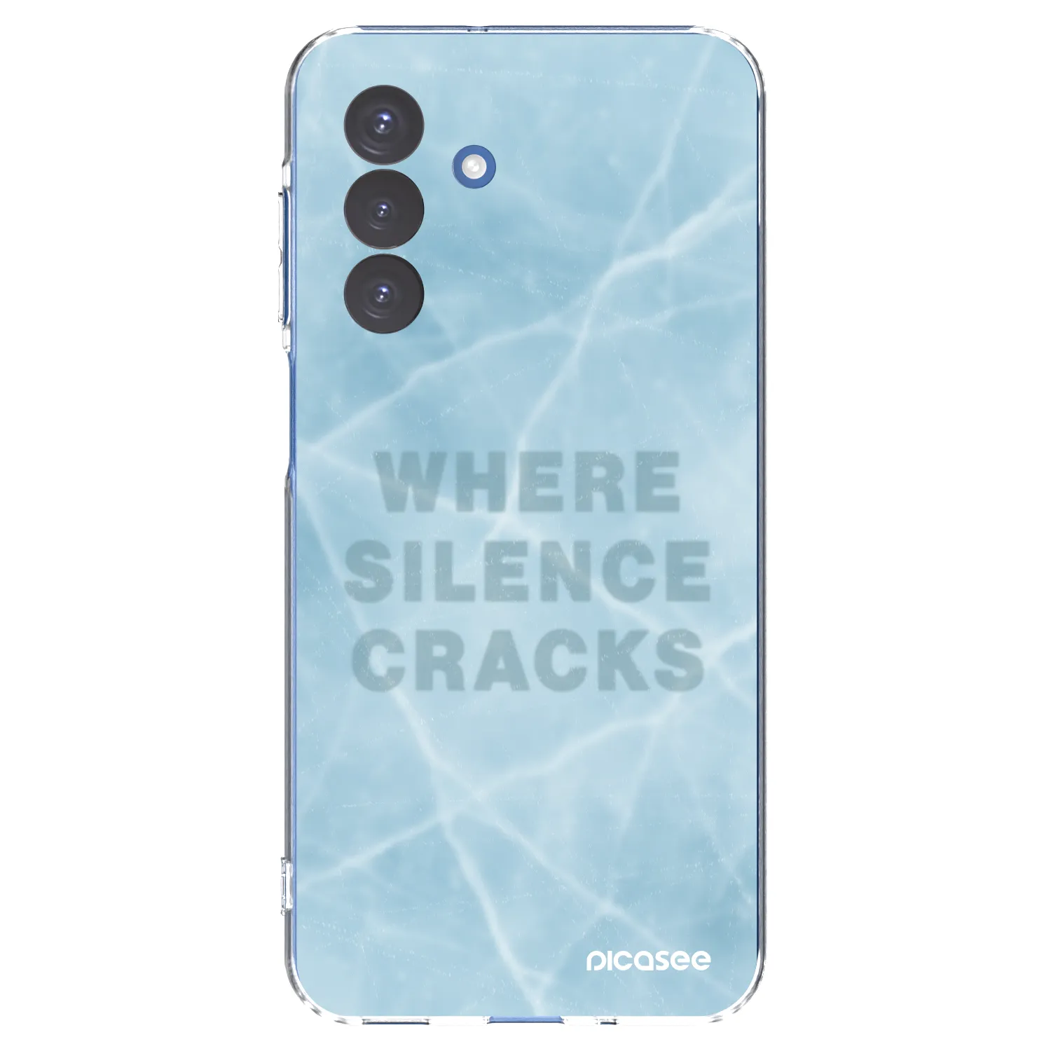 Picasee silikónový prehľadný obal pre Samsung Galaxy A17 5G - SILENCE