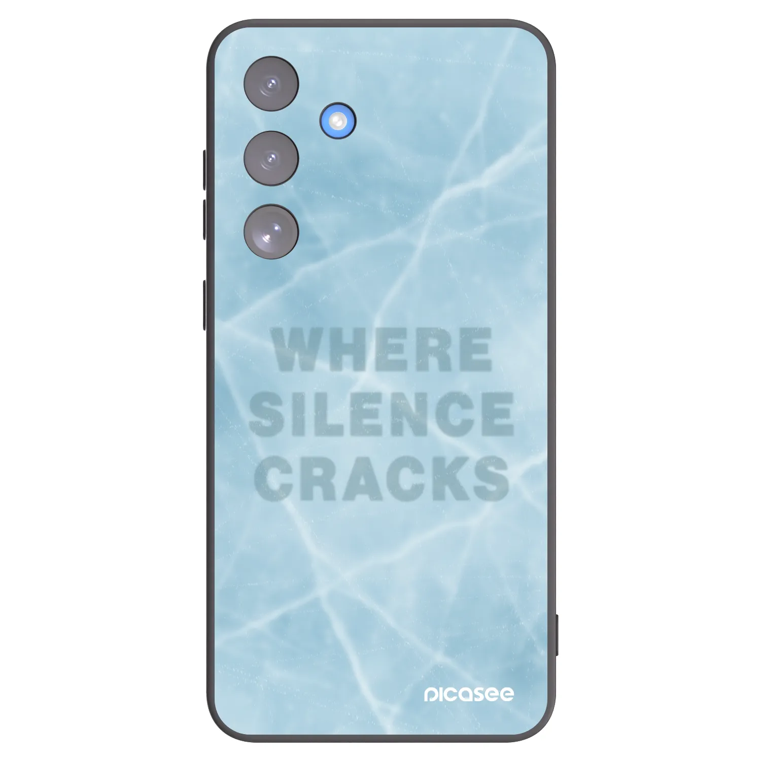 Picasee silikónový čierny obal pre Samsung Galaxy S25 FE 5G - SILENCE