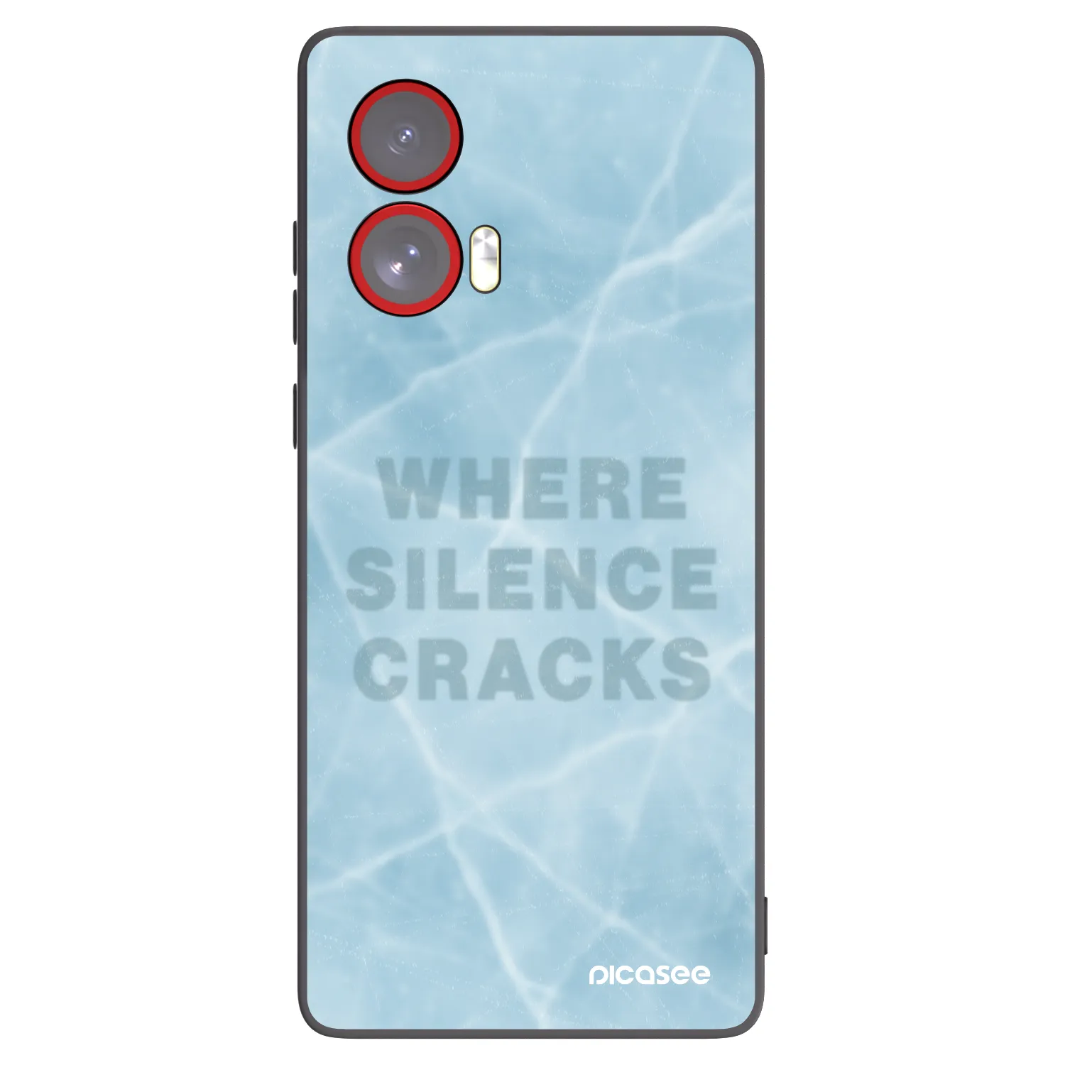 Silikónový čierny obal pre Motorola Edge 50 Fusion - SILENCE