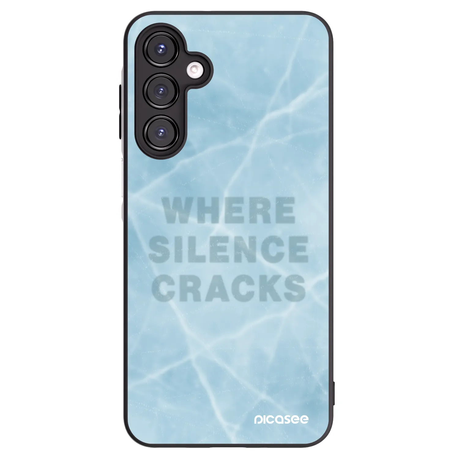 Picasee silikónový čierny obal pre Samsung Galaxy A16 4G - SILENCE