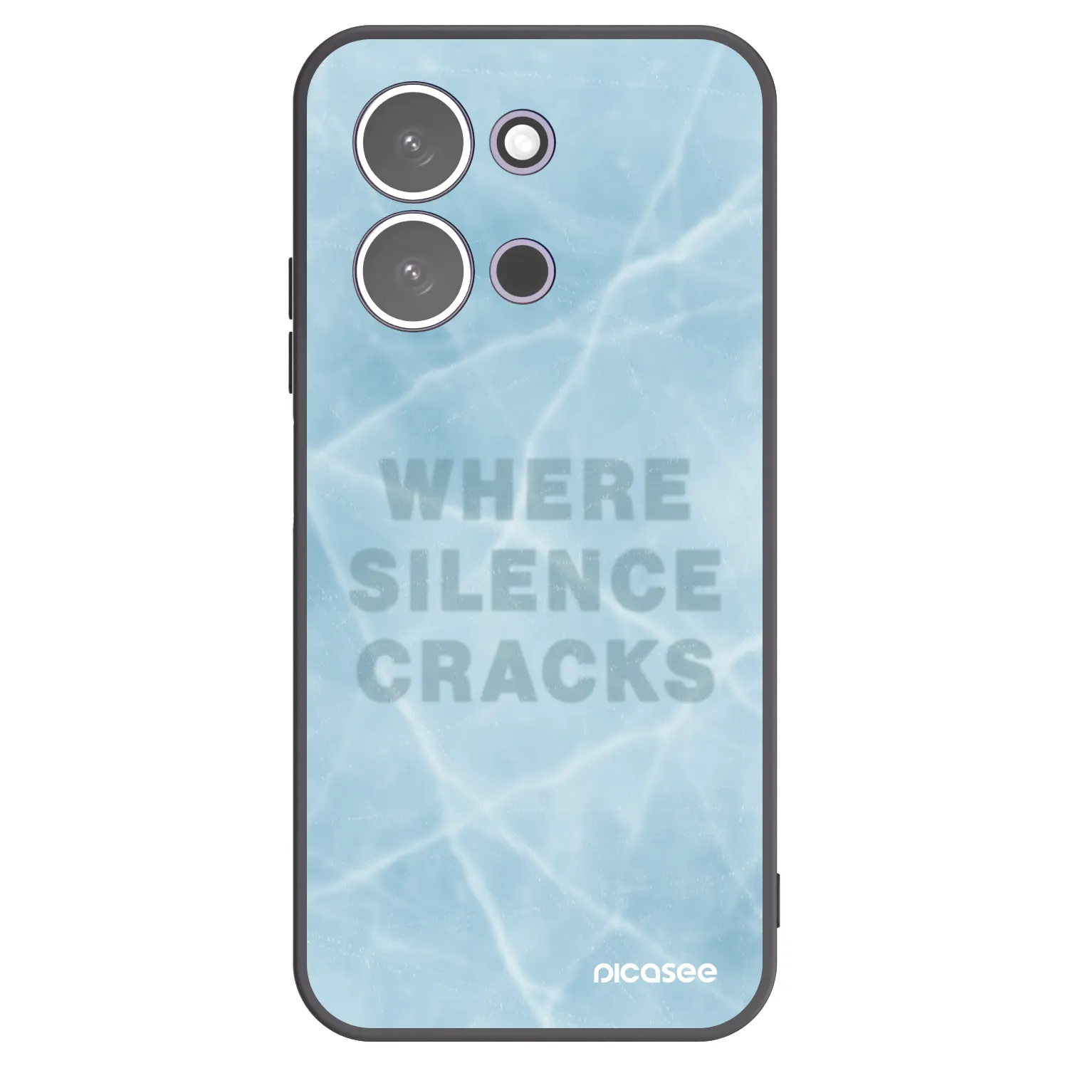 Picasee silikónový čierny obal pre Xiaomi Redmi 15C 5G - SILENCE