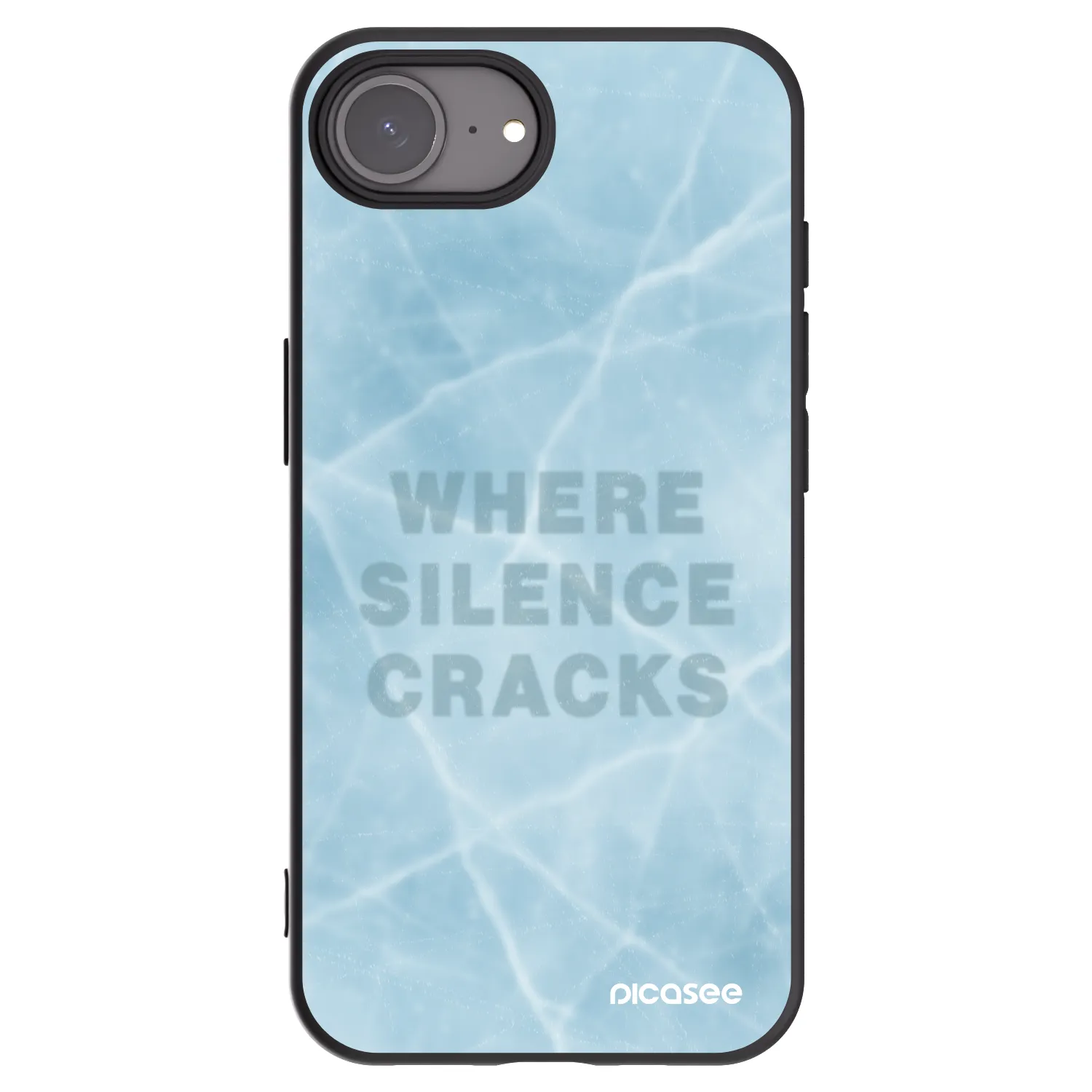 Picasee silikónový čierny obal pre Apple iPhone 17e - SILENCE