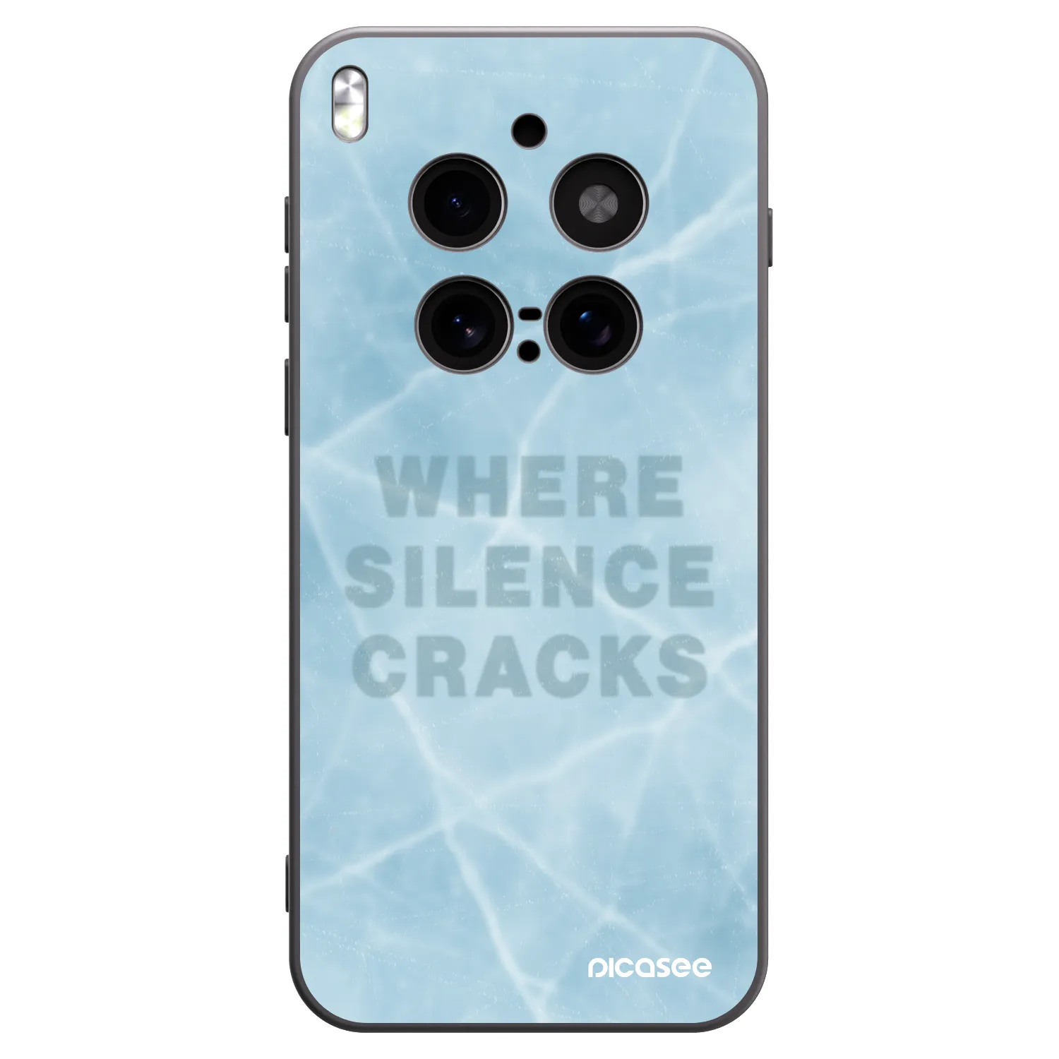 Picasee silikónový čierny obal pre Vivo X300 Pro - SILENCE