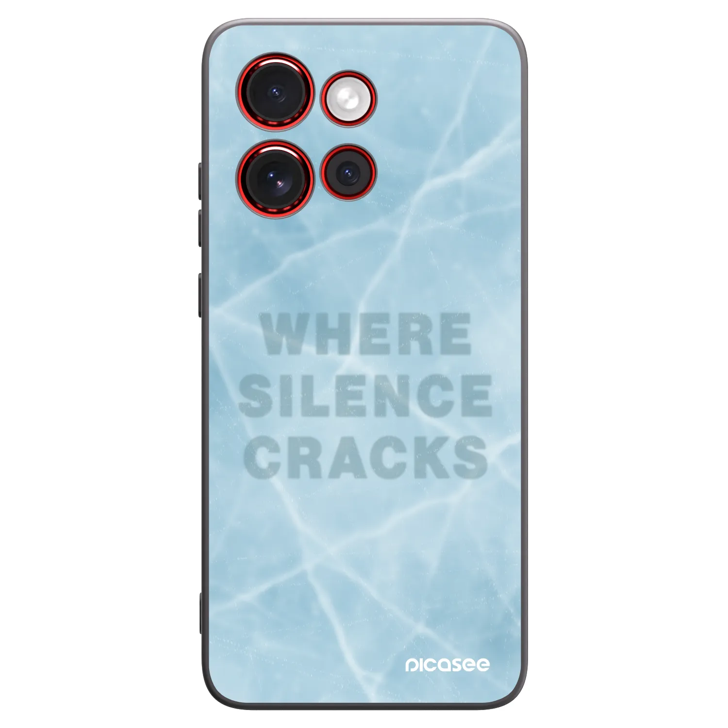 Picasee silikónový čierny obal pre Motorola Edge 60 Neo 5G - SILENCE