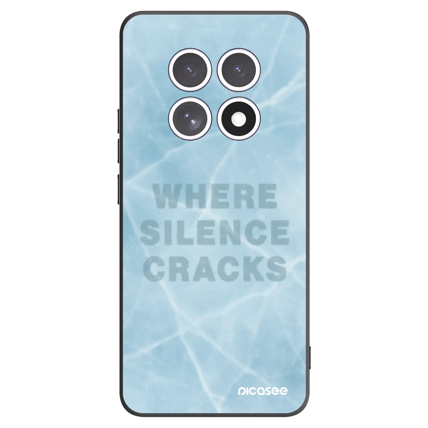 Picasee silikónový čierny obal pre Xiaomi Redmi Note 15 5G - SILENCE