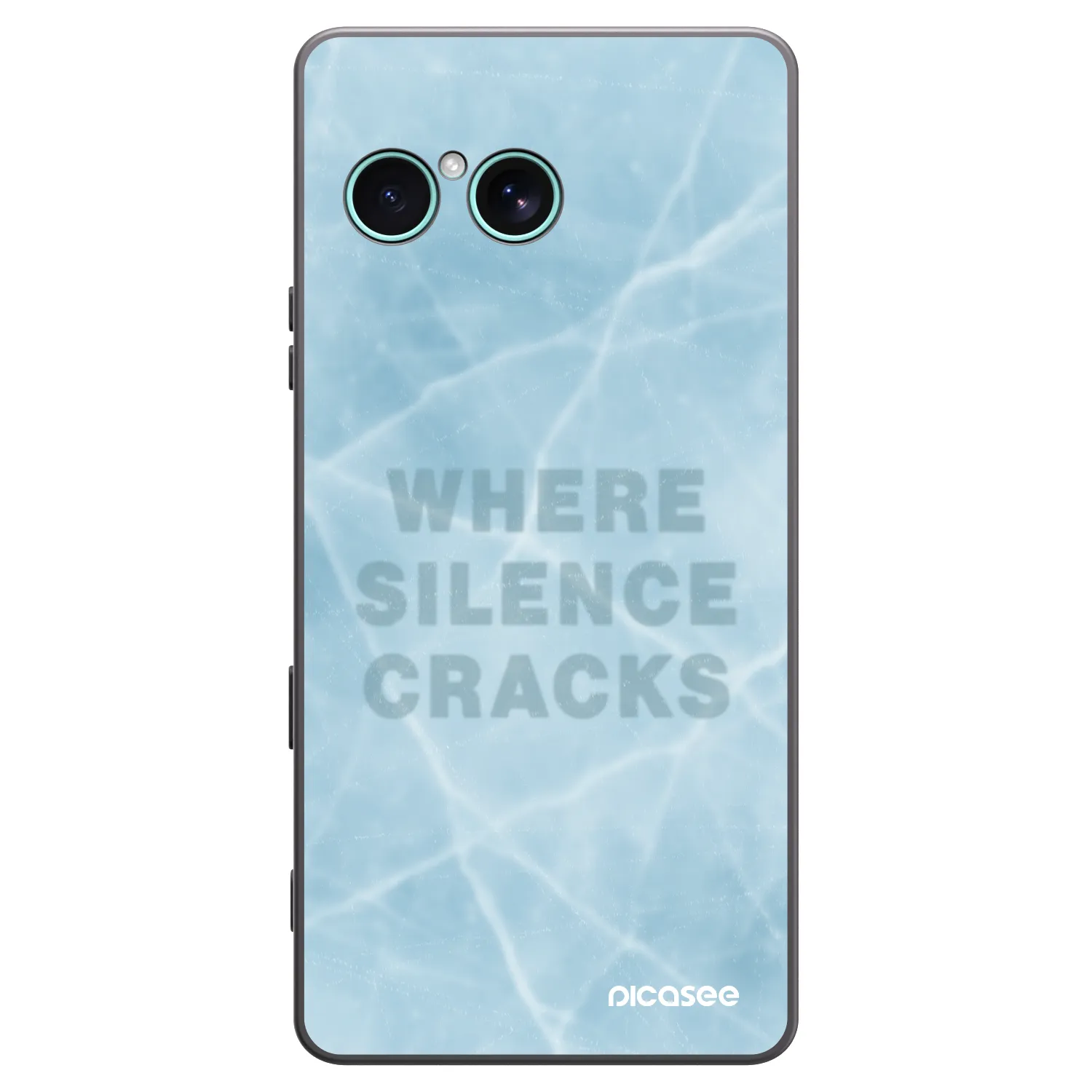 Picasee silikónový čierny obal pre Sony Xperia 10 VII - SILENCE