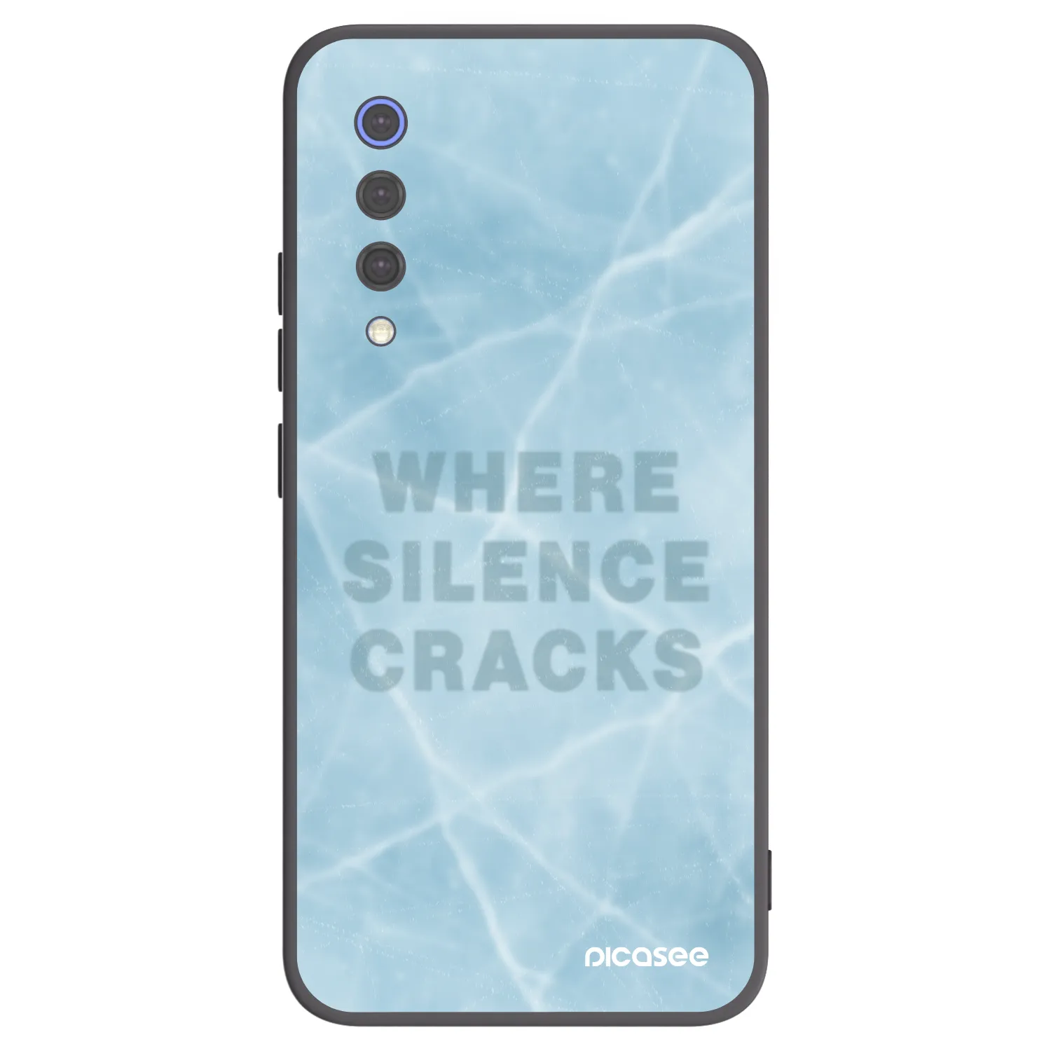 Picasee silikónový čierny obal pre Xiaomi Mi 9 SE - SILENCE