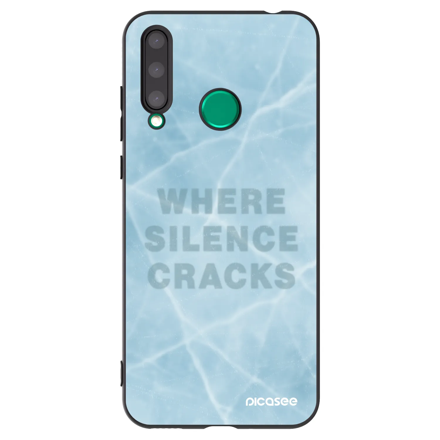 Picasee silikónový čierny obal pre Honor 20 Lite - SILENCE