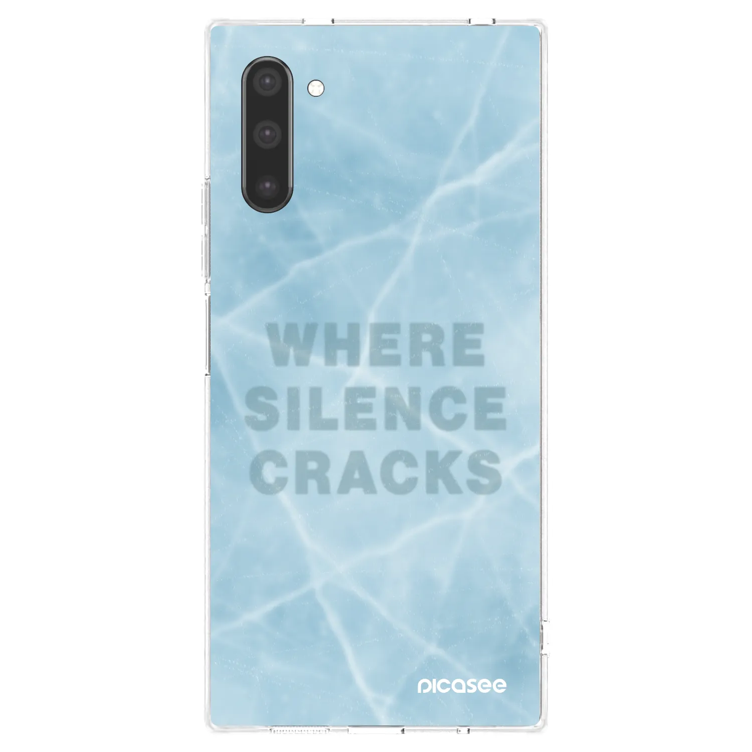 Picasee silikónový prehľadný obal pre Samsung Galaxy Note 10 N970F - SILENCE