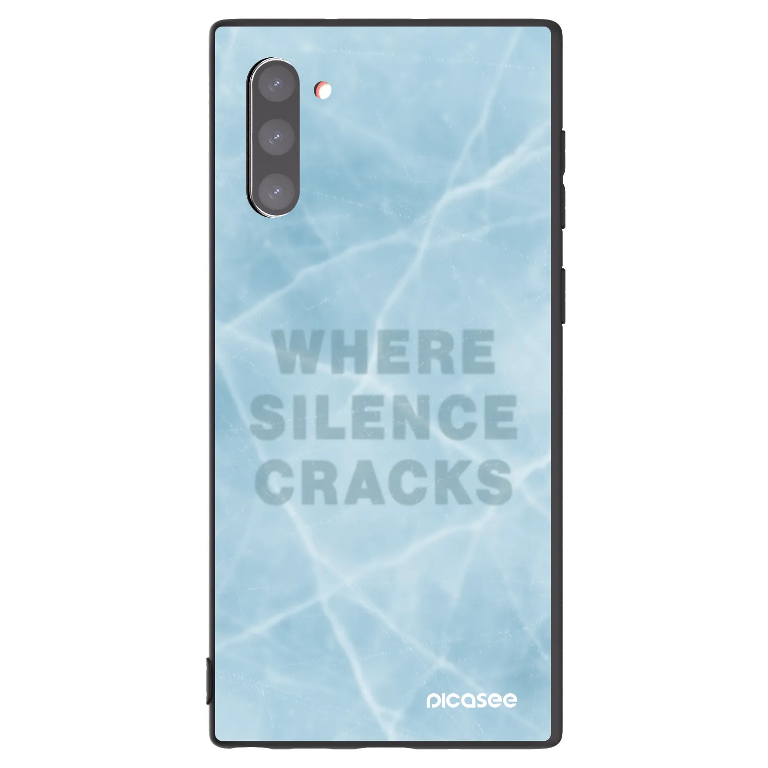 Picasee silikónový čierny obal pre Samsung Galaxy Note 10 N970F - SILENCE