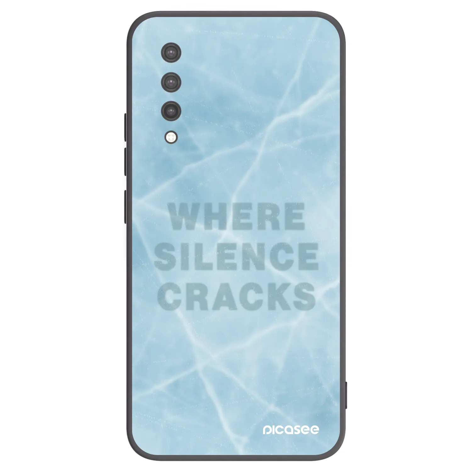 Picasee silikónový čierny obal pre Xiaomi Mi 9 Lite - SILENCE