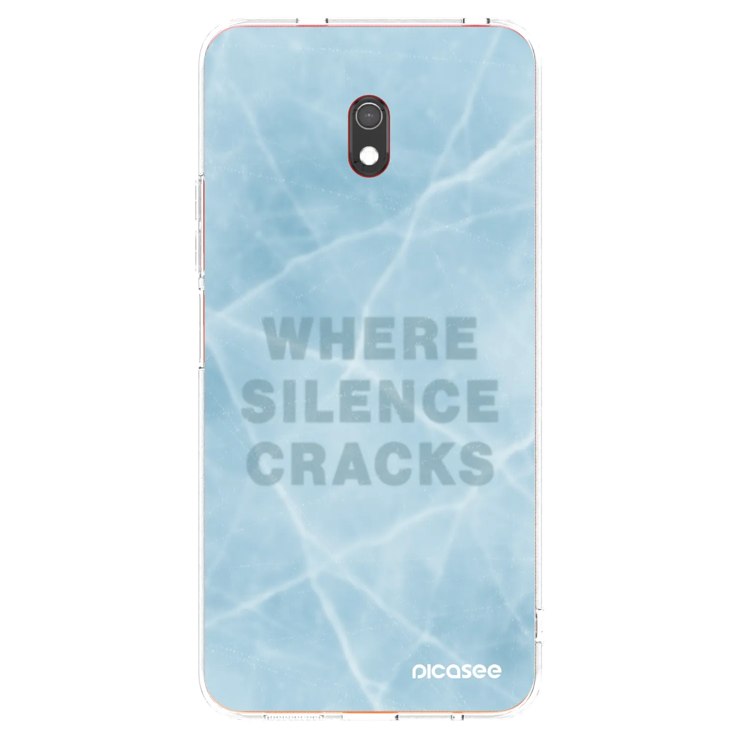 Picasee silikónový prehľadný obal pre Xiaomi Redmi 8A - SILENCE