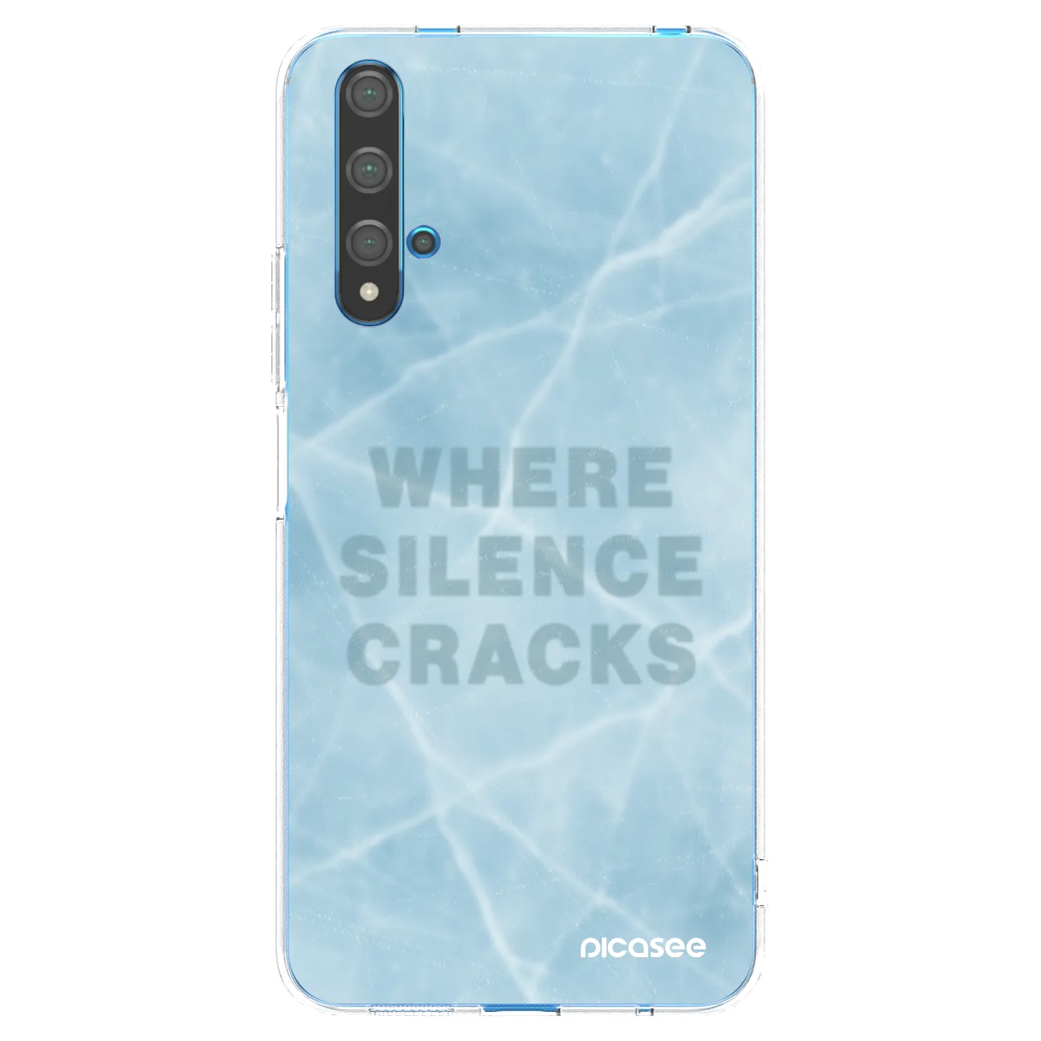 Picasee silikónový prehľadný obal pre Huawei Nova 5T - SILENCE