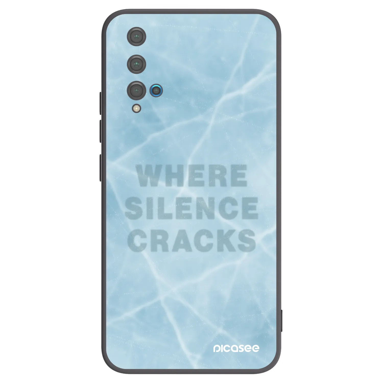 Picasee silikónový čierny obal pre Huawei Nova 5T - SILENCE
