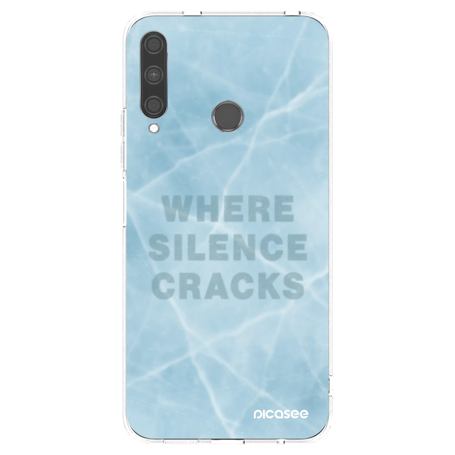Picasee silikónový prehľadný obal pre Huawei P40 Lite E - SILENCE