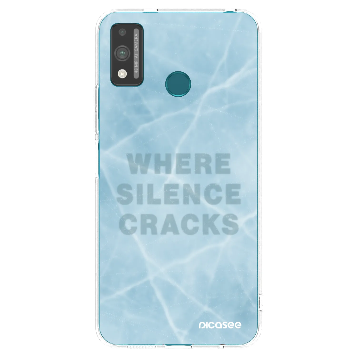 Picasee silikónový prehľadný obal pre Honor 9X Lite - SILENCE