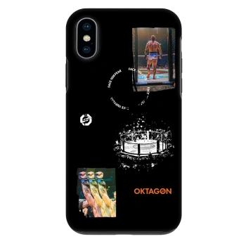 Obal pre Apple iPhone X/XS - OKTAGON - Cage Snapshot