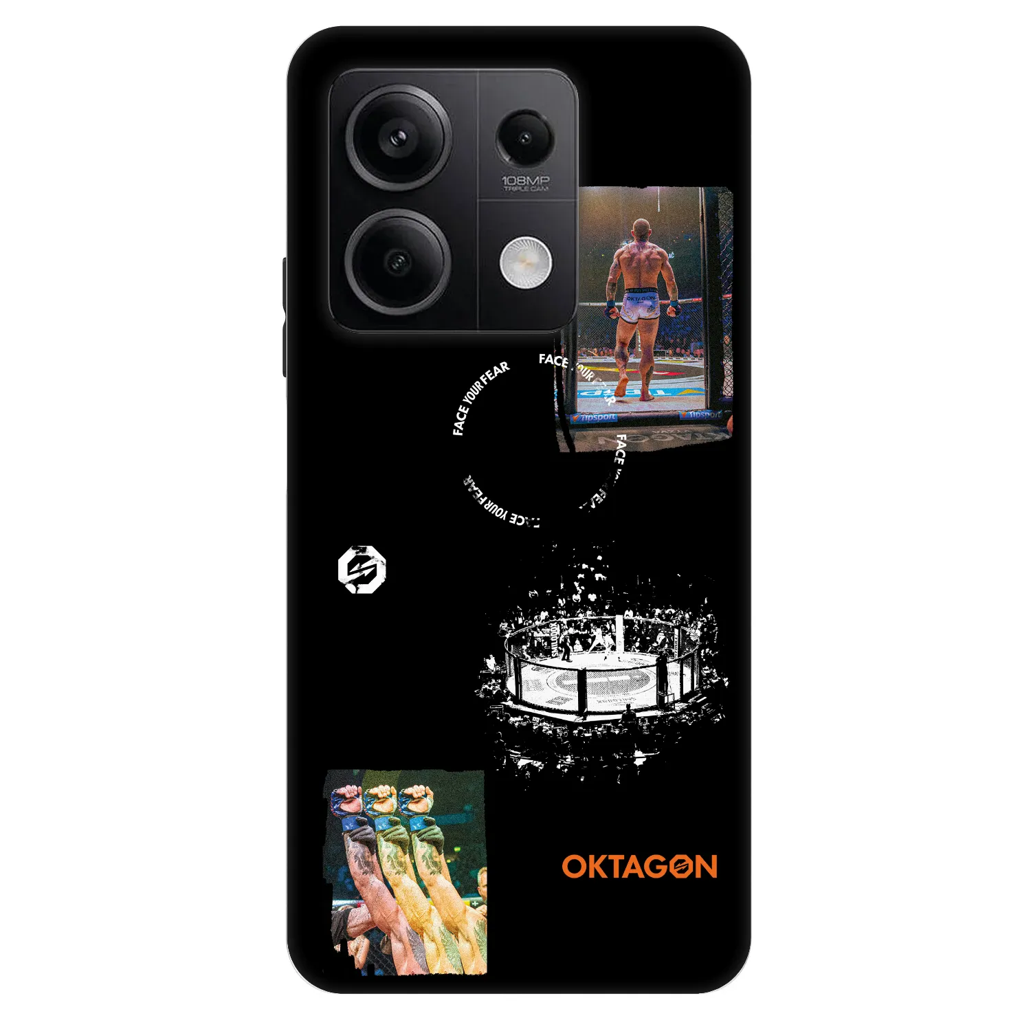 Picasee Fashion Case pre Xiaomi Redmi Note 13 5G - OKTAGON - Cage Snapshot