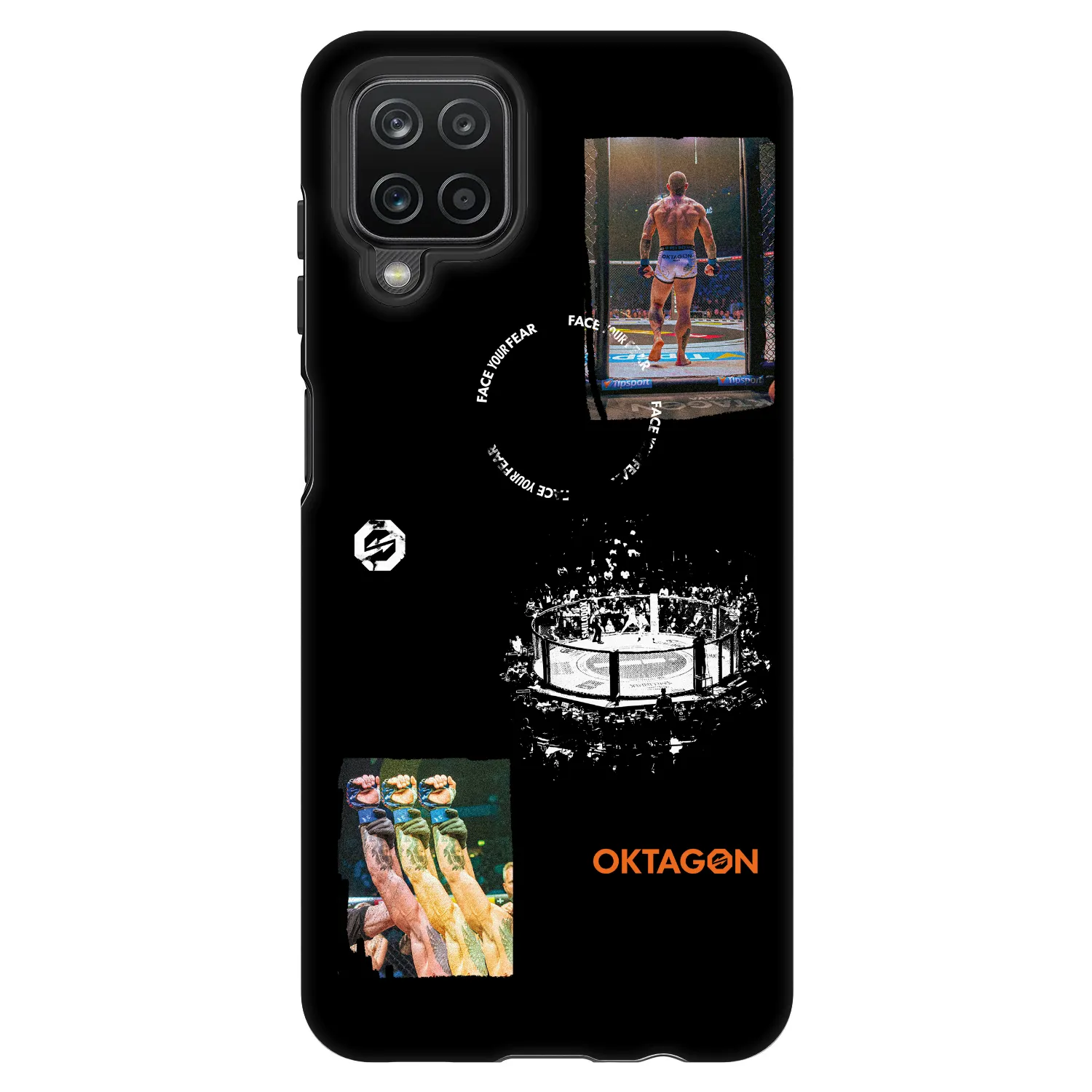 Picasee Fashion Case pre Samsung Galaxy A12 A125F - OKTAGON - Cage Snapshot