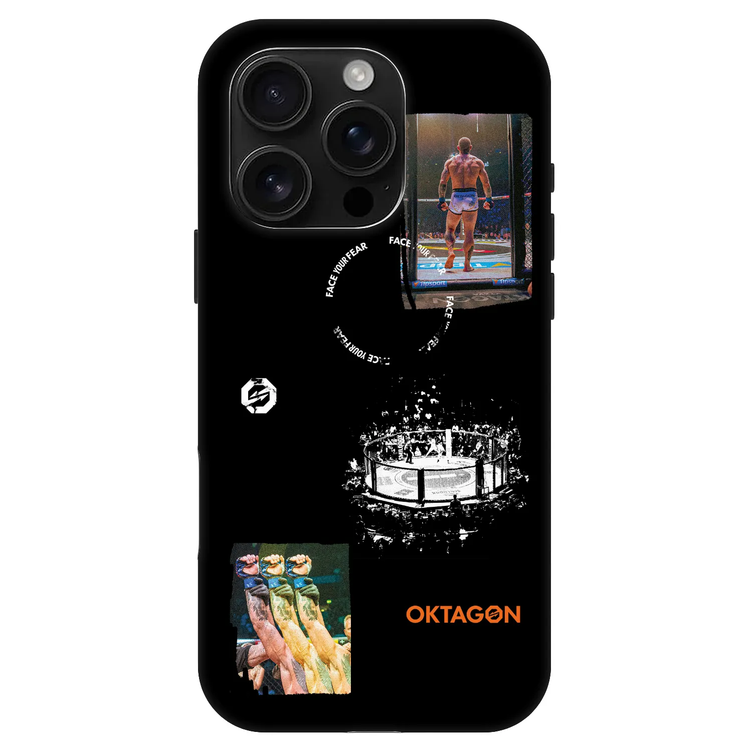 Picasee Fashion Case MagSafe pre Apple iPhone 16 Pro - OKTAGON - Cage Snapshot