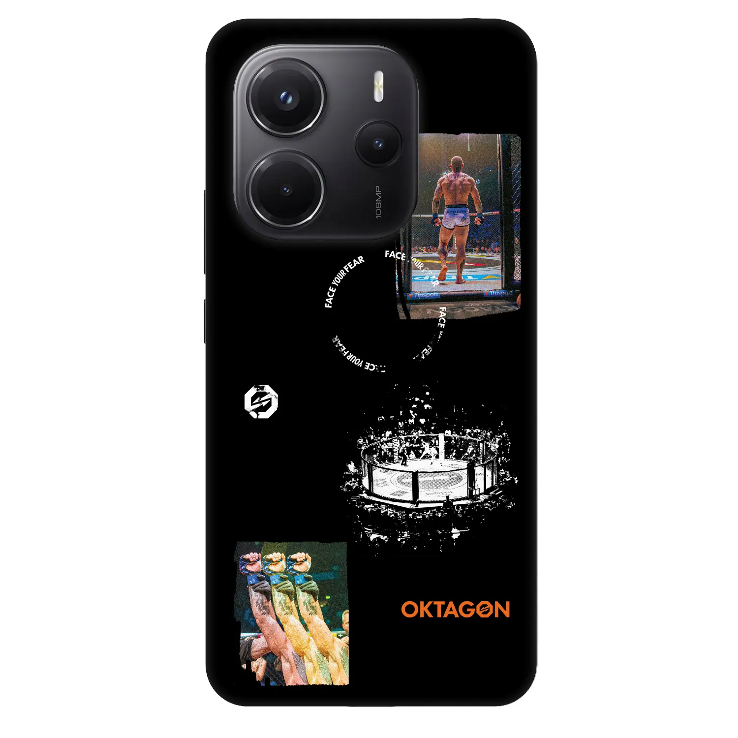 Picasee Fashion Case pre Xiaomi Redmi Note 14 4G - OKTAGON - Cage Snapshot