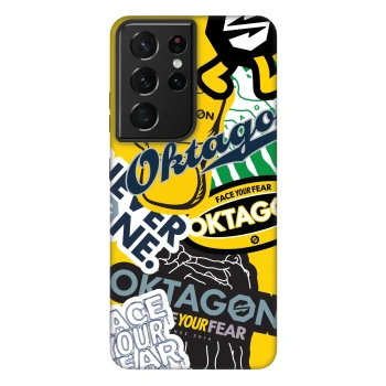 Obal pre Samsung Galaxy S21 Ultra 5G G998B - OKTAGON - Logo Archive
