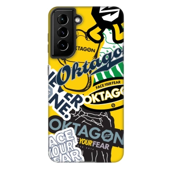 Obal pre Samsung Galaxy S21 FE 5G - OKTAGON - Logo Archive