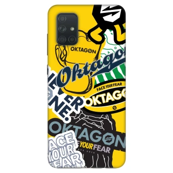 Obal pre Samsung Galaxy A71 A715F - OKTAGON - Logo Archive