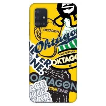 Obal pre Samsung Galaxy A51 A515F - OKTAGON - Logo Archive