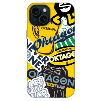 Obal pre Apple iPhone 13 - OKTAGON - Logo Archive