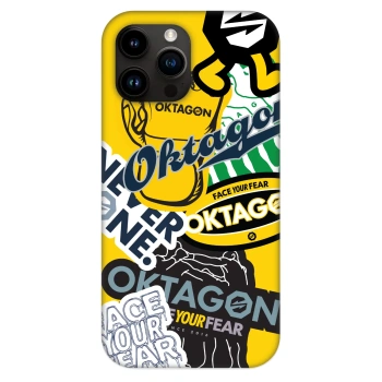 Obal pre Apple iPhone 13 Pro Max - OKTAGON - Logo Archive