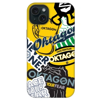 Obal pre Apple iPhone 14 Plus - OKTAGON - Logo Archive