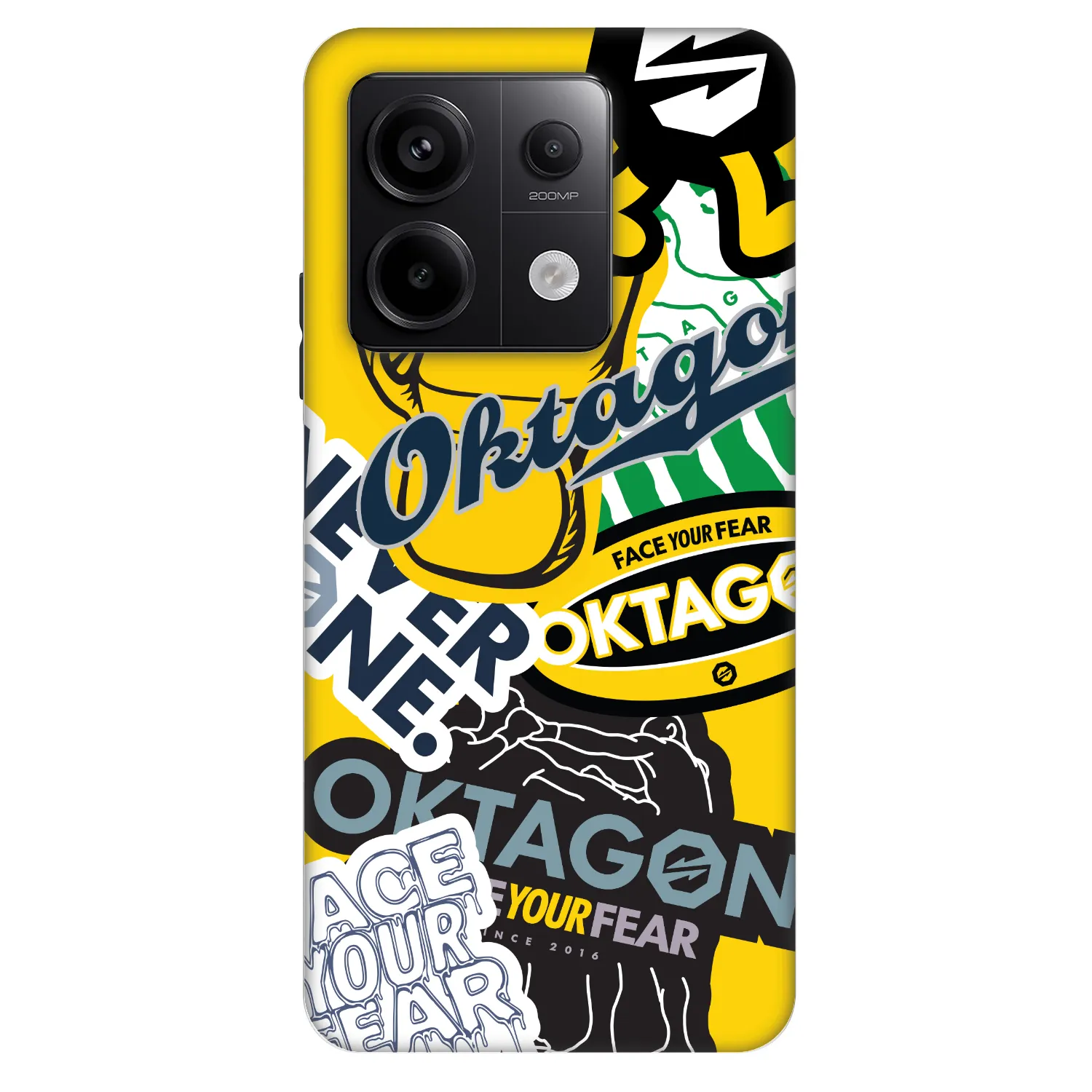 Picasee Fashion Case pre Xiaomi Redmi Note 13 Pro 5G - OKTAGON - Logo Archive