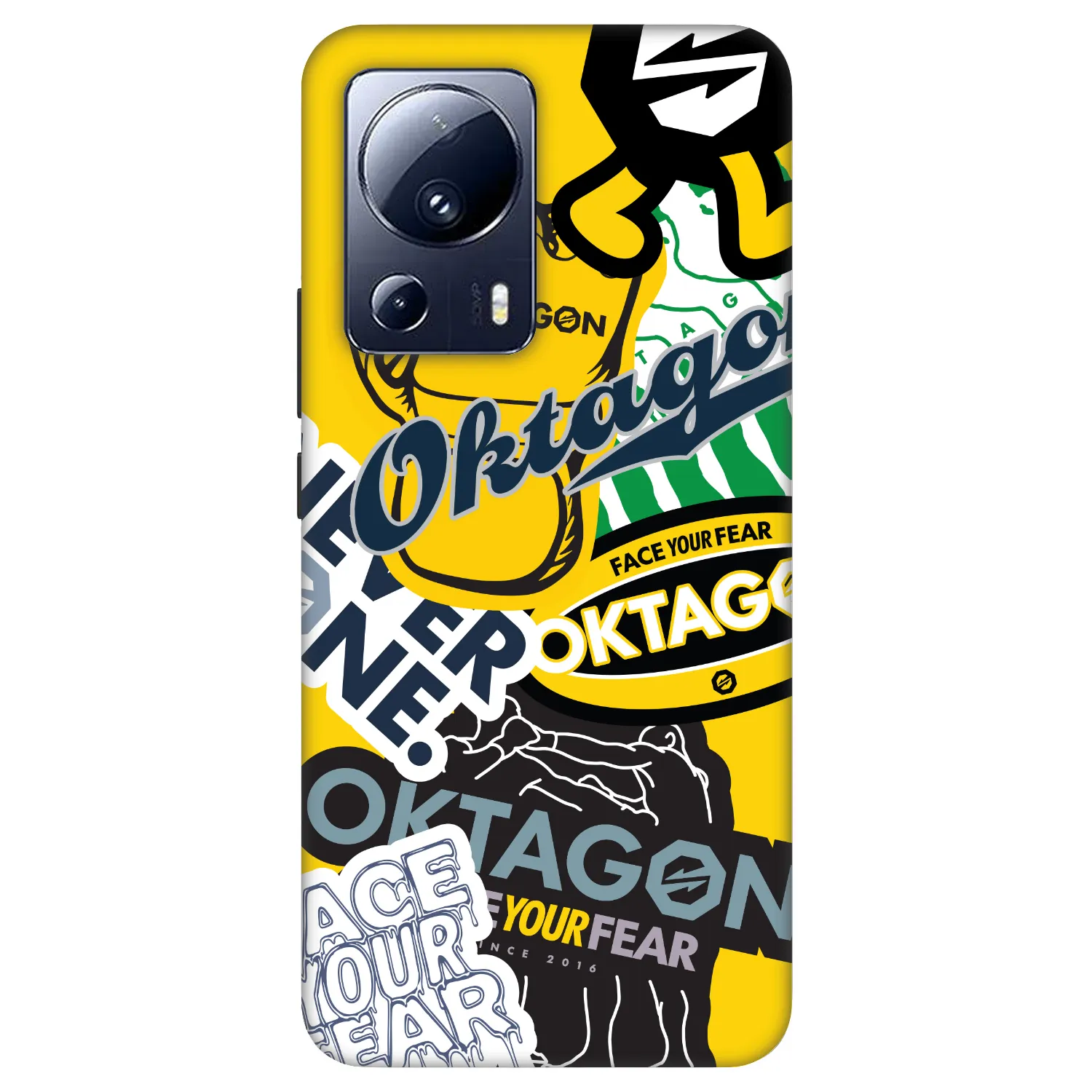 Picasee Fashion Case pre Xiaomi 13 Lite - OKTAGON - Logo Archive