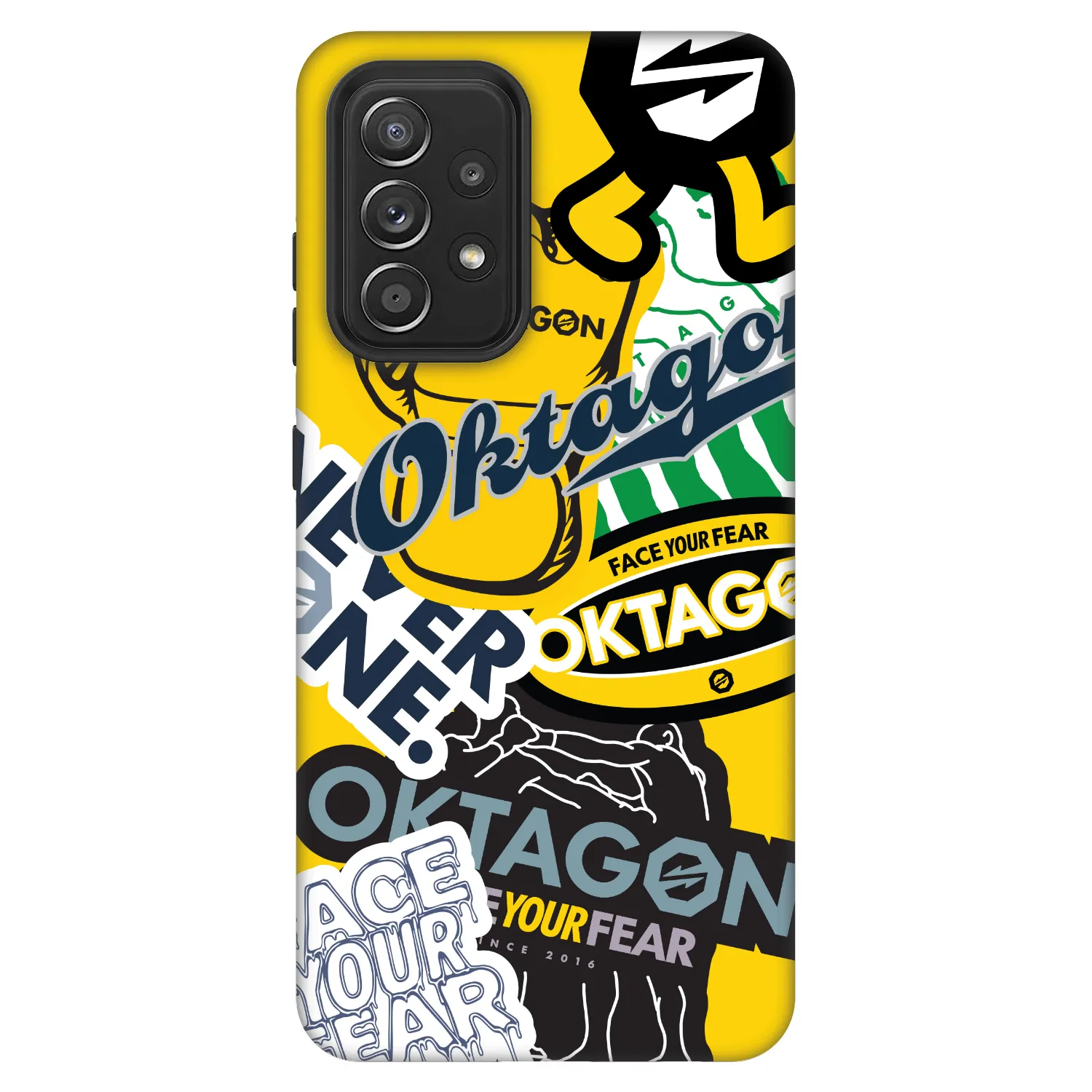 Picasee Fashion Case pre Samsung Galaxy A52s 5G A528B - OKTAGON - Logo Archive
