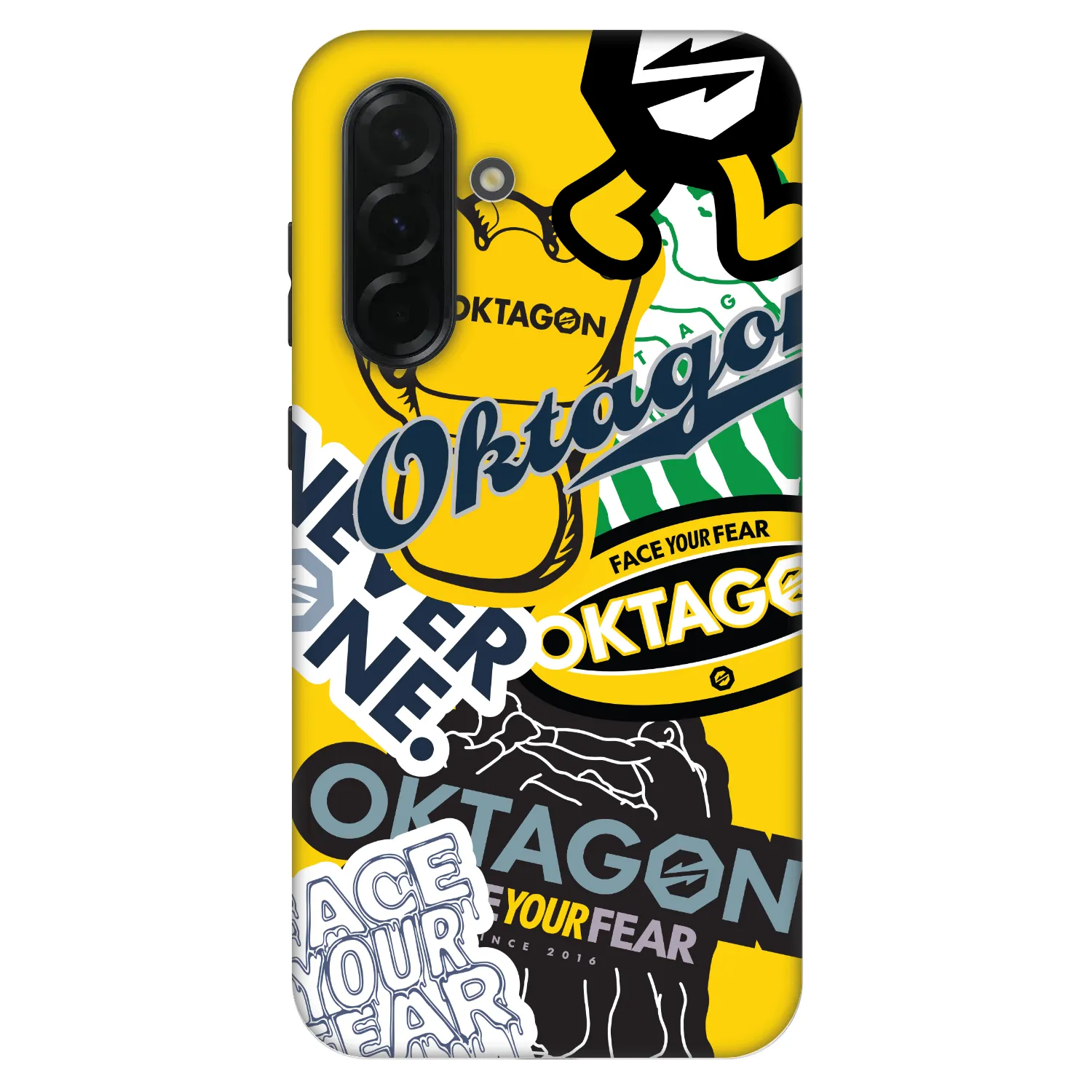 Picasee Fashion Case pre Samsung Galaxy A36 5G - OKTAGON - Logo Archive