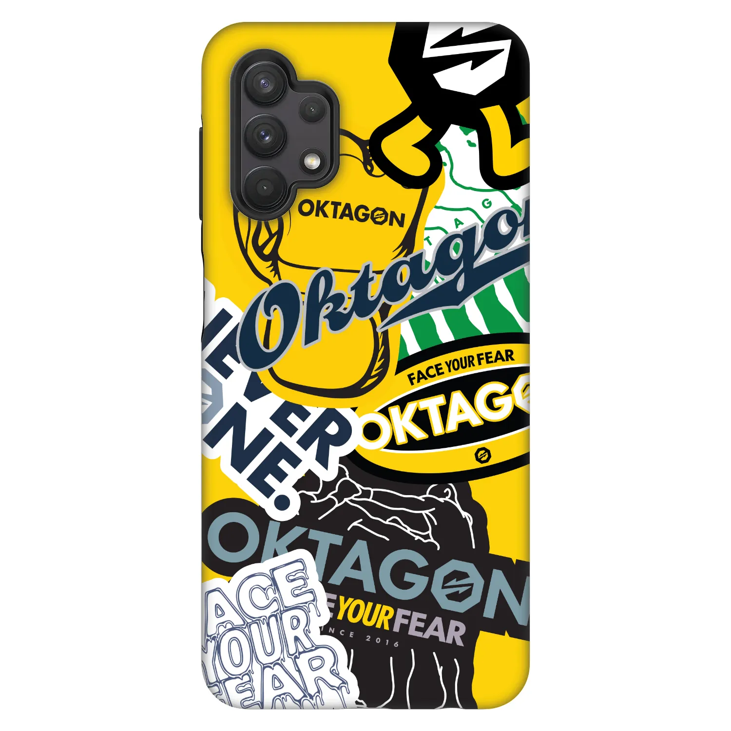 Picasee Fashion Case pre Samsung Galaxy A32 5G A326B - OKTAGON - Logo Archive