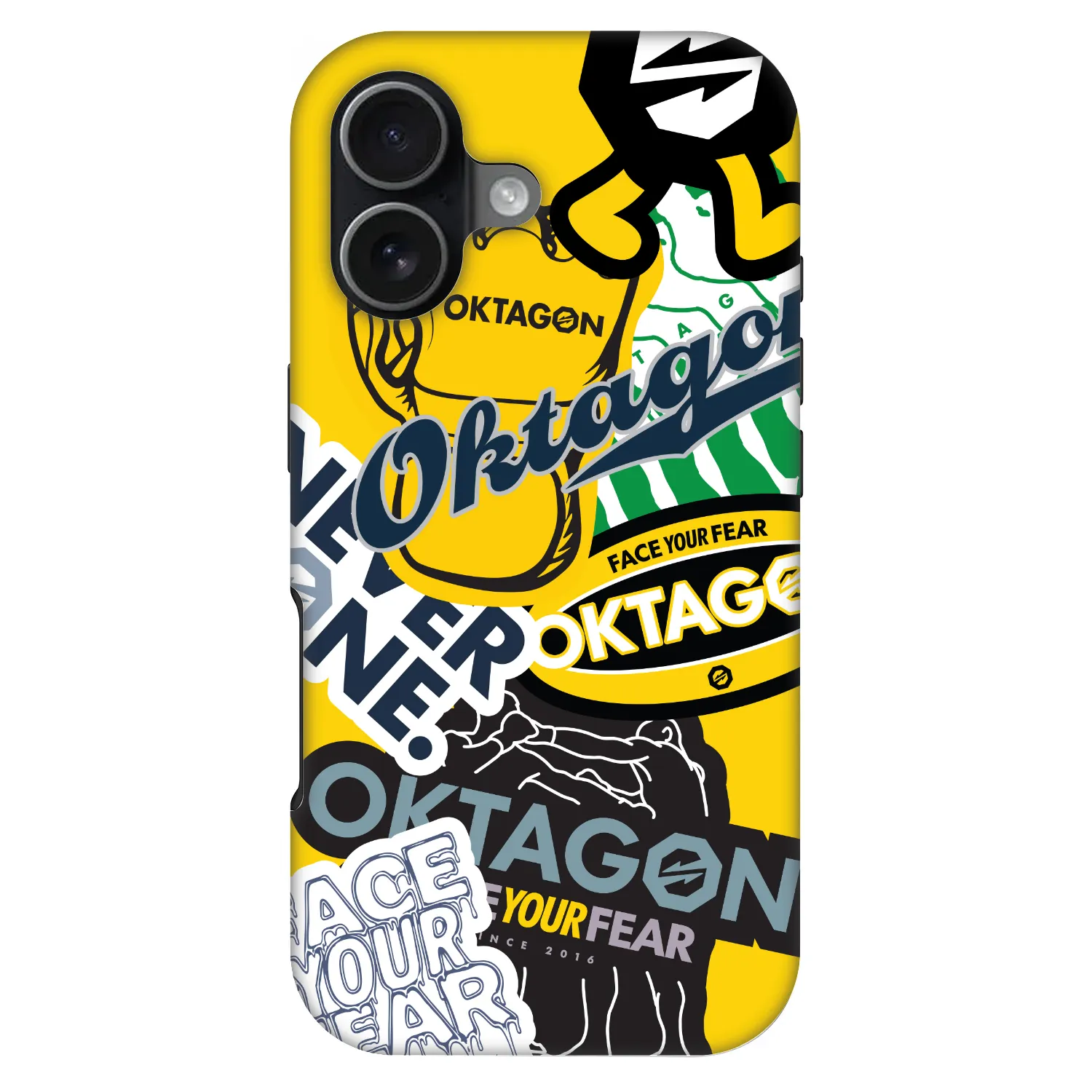 Picasee Fashion Case MagSafe pre Apple iPhone 17 - OKTAGON - Logo Archive