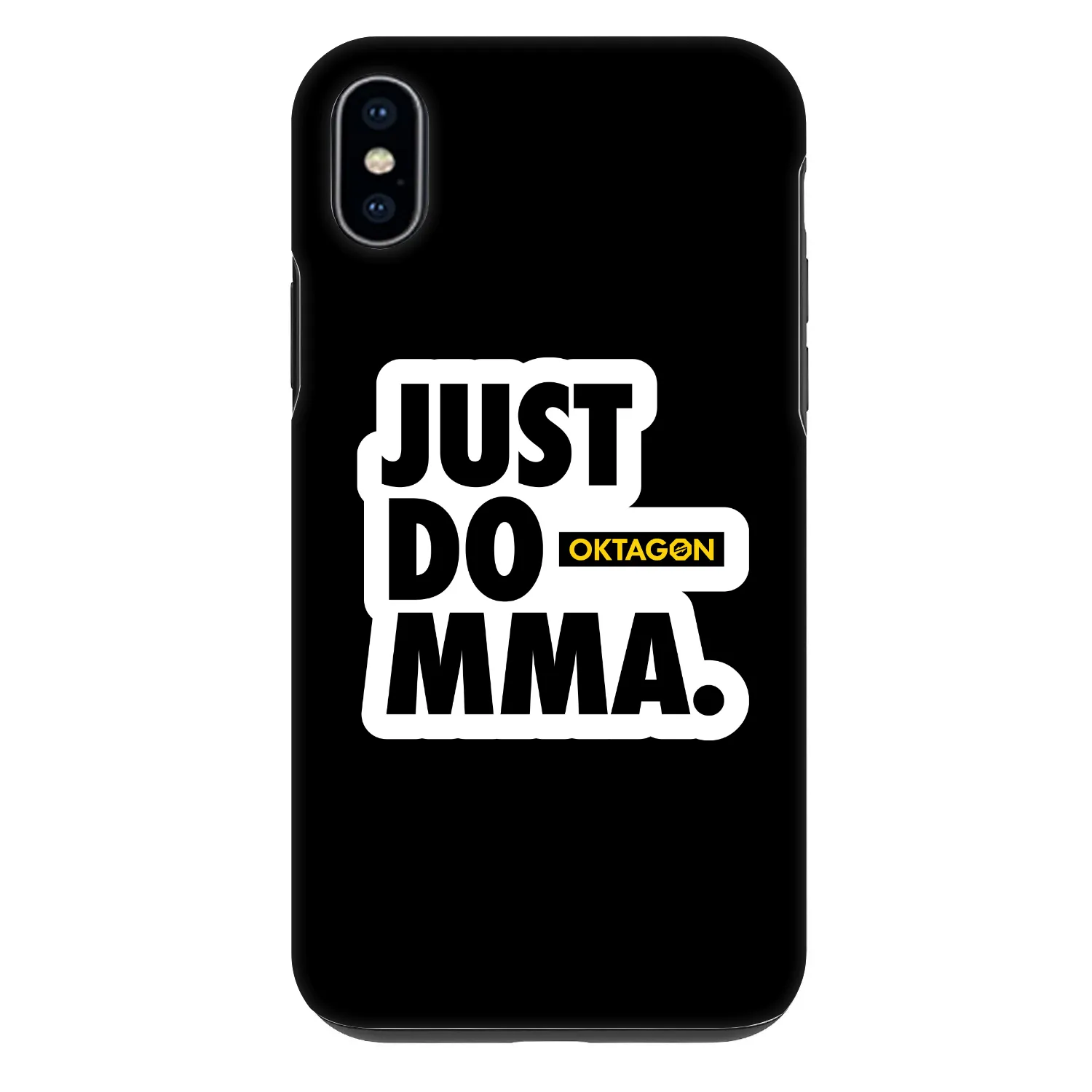 Picasee Fashion Case pre Apple iPhone XS Max - OKTAGON - Just Do MMA